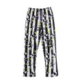 thumbnail image 3 of Beetlejuice Mens Logo Short-Sleeved Long Pyjama Set, 3 of 3