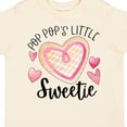 thumbnail image 4 of Inktastic Pop Pop's Little Sweetie with Pink Heart Cookie Boys or Girls Toddler T-Shirt, 4 of 5