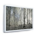 thumbnail image 2 of Designart Dark Morning in Forest Panorama FLOAT FRAME WALL ART, 2 of 3