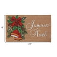 thumbnail image 3 of Paillasson En Fibre De Coco (Cloches - Joyeux Noel), 3 of 3