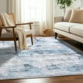 thumbnail image 2 of Delara 3'x5' Machine Washable Area Rug, Soft & Durable, Non-Slip, Stain Resistant, Coastal Drift, for Bedroom, Living & Dining Room, 2 of 7