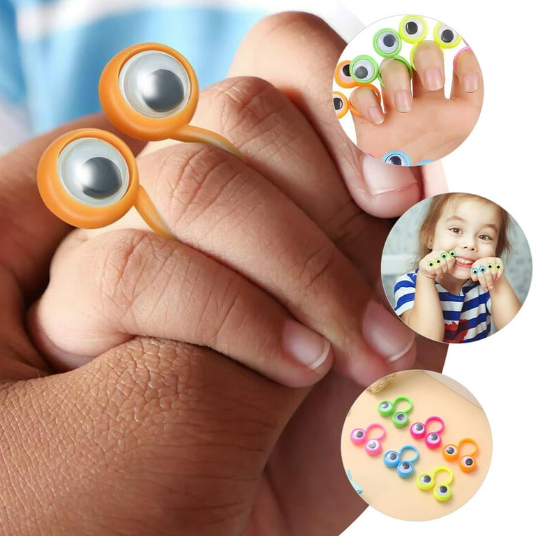 Plastic eyeball rings deals