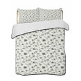 thumbnail image 2 of Sage Green Spring Floral Queen Size Down Alternative Comforter, Lightweight Comforter Quilt Bedding Set with Pillow Shams Summer Botanical Elegant All Seasons Bed Comforter Duvet Insert 90"x96", 2 of 7