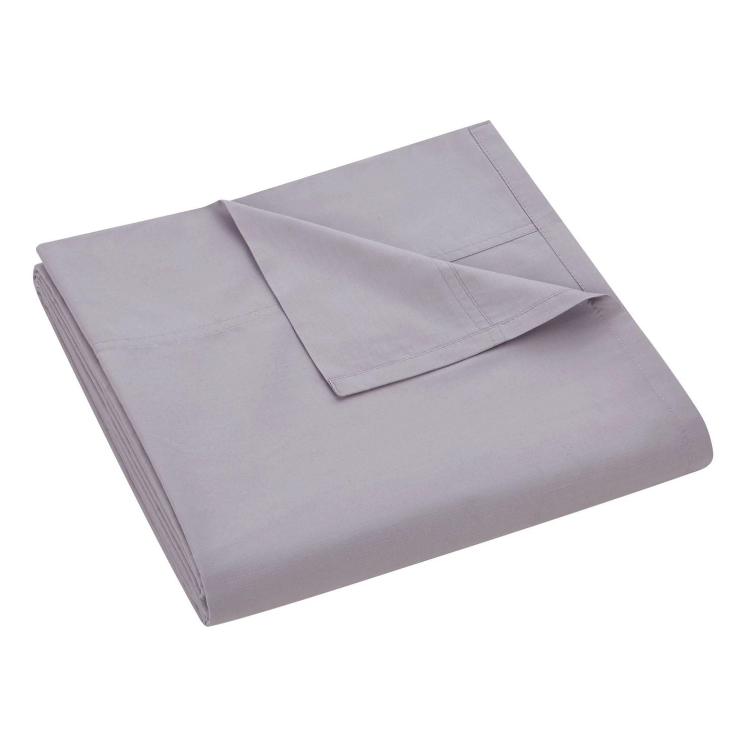 Hometrends 300 TC Brushed Percale Flat Sheet, Size: Twin