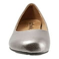 thumbnail image 5 of Softwalk Women's Sonoma Ballet Flats, Platinum, 11 Extra Wide, 5 of 8
