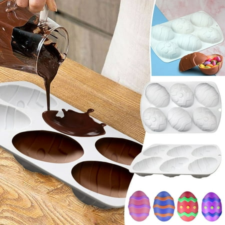 

Easter Bunny Eggs DIY Chocolate Cake Baking Tool Silicone Molds