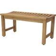 thumbnail image 5 of 36" Aqua Stratus Elite Teak Indoor & Outdoor Bench, 5 of 11