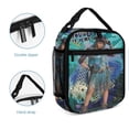 thumbnail image 4 of Descendants Lunch Bag, Insulated Lunch Box Large Capacity Reusable Insulated Cooler Lunch Totes Bag for Work Office School Camping Travel Picnic, 4 of 7