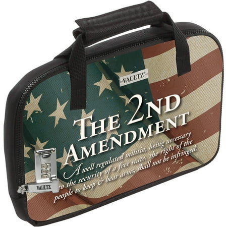 Vaultz Soft-Sided Handgun Case, 2nd Amendment (Best Soft Pistol Case)