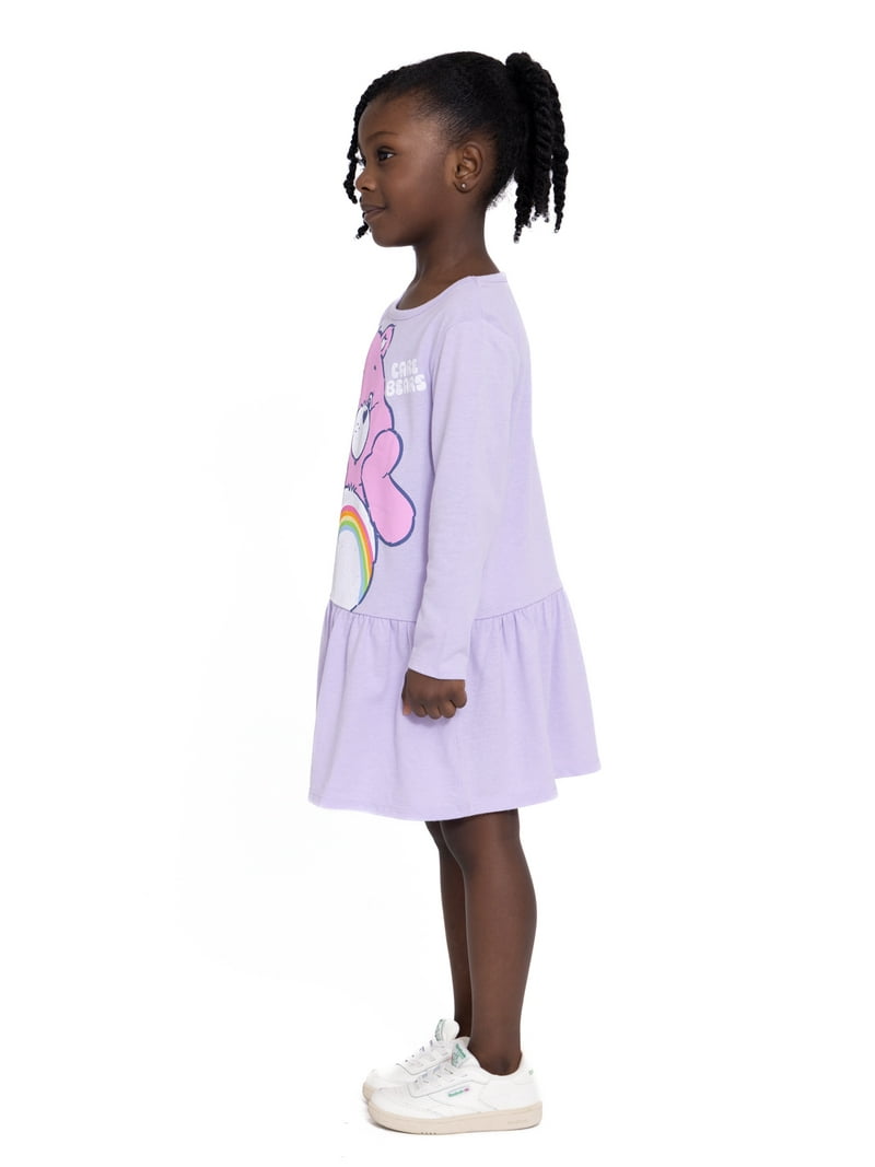 Care Bears Toddler Girl Long Sleeve Drop Waist Graphic Dress, Sizes 12M-5T - Walmart.com Care Bears Toddler Girl Long Sleeve Drop Waist Graphic Dress, Sizes 12M-5T - Walmart.com