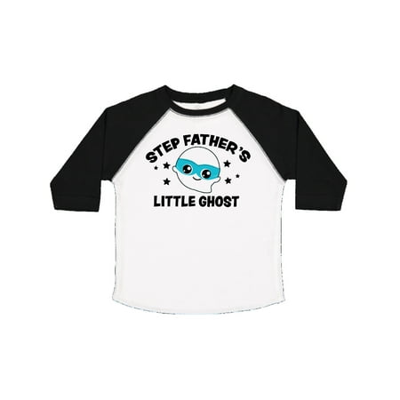 

Inktastic Cute Step Father s Little Ghost with Stars Gift Toddler Boy or Toddler Girl T-Shirt