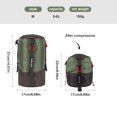 thumbnail image 2 of Saco de dormir para camping, paquete de compresión, multiusos, bolsa de almacenamiento para suministros de camping, gran capacidad, ahorro de espacio para camping y senderismo., 2 of 9