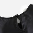 thumbnail image 6 of LBECLEY Asymmetrical Tops for Women Women Strappy Leather Tanks Top Ladies Leather Vest Slim Solid Color Shirt Top Casual Top Compress Top for Women Black Xl, 6 of 9