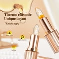 thumbnail image 3 of Colour Changing Lipstick, Tinted Lip Balm, Lip Stain Long Lasting, Lipstick Sets for Women, Suitable for All Skin Tones, Create a Charming Look, Moisturizing Lips, Gold leaf 3.5g * 2, 3 of 8