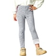 thumbnail image 2 of Diufon Fleece Lined Leggings Girls High Waisted Thickened Thermal Pants Kids Fall Winter Warm Layering Bottoms, 2 of 8