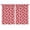 White-119, variant on Nursery Curtains Boys Girls Kids Seamless Strawberry Print Pattern Window Drapes for Living Bedroom Playroom Room Decor Rod Pocket 52x63 Inch 2 Panels
