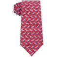 thumbnail image 2 of Tommy Hilfiger Men’s Assorted Slim Holiday Silk Ties (Red), 2 of 3