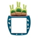 thumbnail image 2 of Pegatina de pared con interruptor de luz luminoso 3D, diseño de planta de dibujos animados, decoración de enchufes Conejo, 2 of 9