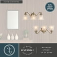 thumbnail image 4 of Standford 3 Light Brass Bathroom Vanity Fixture, 4 of 9