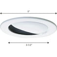 thumbnail image 2 of 4" Wall Washer Trim for 4" Housing (P830/P831/P832), 2 of 2