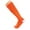 4#Orange, variant on WZXFASHION Neon Bright Knit Leg Warmers, Chunky Yarn Boot Socks, Stackable Foot and Ankle Sleeves for a Pop of Color OrangeS