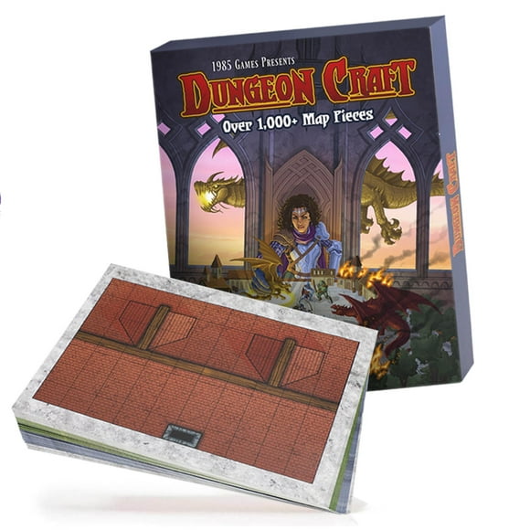 Juego de mesa Dungeon Craft Volume 1 Water Resistant 1985 Games