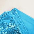 thumbnail image 5 of Wowcloth Women's Sexy Hip Scarf Sequined Tassel Waist Scarf Adult Female Belly Dance Dress Bandage Waist Chain Skirt, 5 of 6