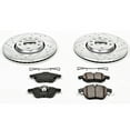 thumbnail image 3 of PowerStop Front Z23 Evolution Sport Carbon-Fiber Ceramic Brake Pad and Drilled & Slotted Rotor Kit Fits: SAAB Select Models K985, 3 of 10