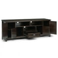 thumbnail image 4 of Simpli Home Burlington 72 inch TV Media Stand-Color:Espresso Brown, 4 of 8