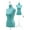 Green, variant on YRLLENSDAN Mannequin Body Dress Form Torso Female Manikin 49.6-63.4 Inch Height Adjustable Wooden Tripod Stand High Density Foam Portable Display Mannequin (Black)