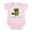 Petal Pink, variant on CafePress - Busy Little Beaver Infant Bodysuit - Baby Light Bodysuit, Size Newborn - 24 Months
