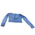 thumbnail image 2 of Chaqueta Con Capucha De Manga Larga Con Cremallera,Chaqueta Corta Con Capucha Chaqueta Con Capucha Corta Para Mujer Chaqueta Con Capucha Corta Informal De Manga Larga Integración Perfecta, 2 of 8