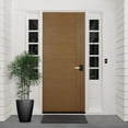 thumbnail image 2 of Kwikset 740PVLRCT-15S Prava Single Cylinder Keyed Entry Lever Set - Nickel, 2 of 7