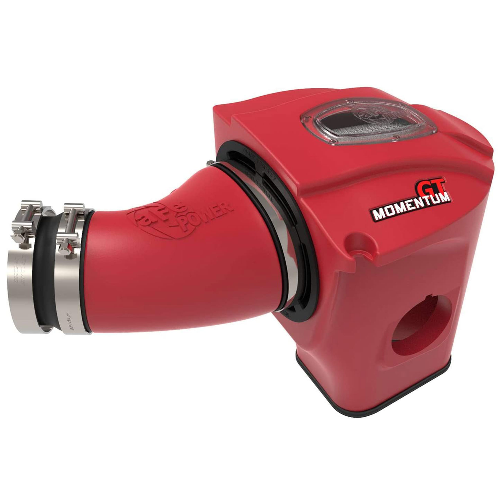 Momentum GT Cold Air Intake System Red w/Pro DRY S Filter