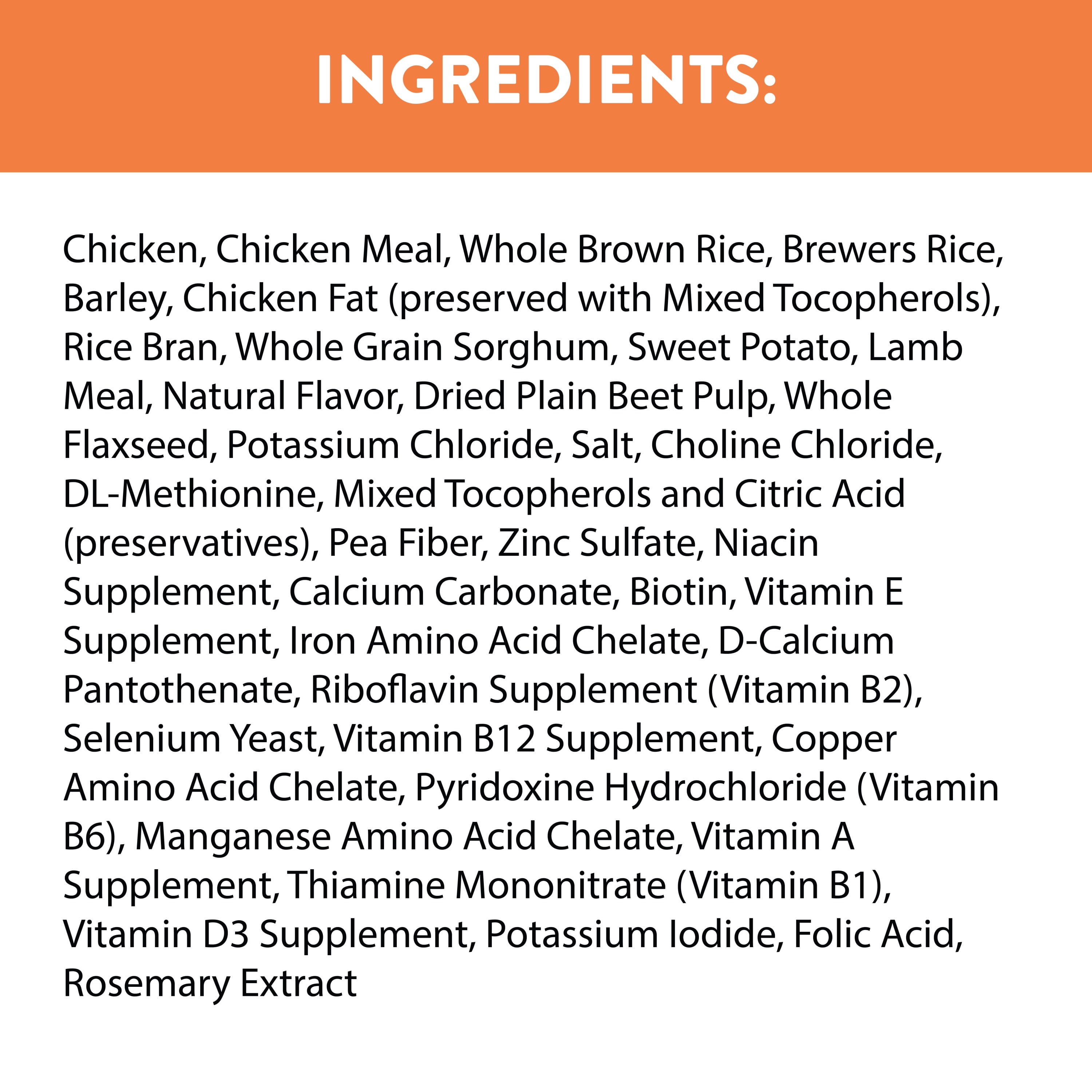 NUTRO WHOLESOME ESSENTIALS Adult Natural Dry Dog Food, Farm-Raised Chicken, Brown Rice & Sweet Potato Recipe, 15 lb. Bag