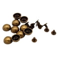 thumbnail image 1 of 10 Pcs Rivets en Forme de Champignon Vis à Ceinture Vis à Livre 12mm Rivets pour, 1 of 9