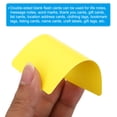 thumbnail image 4 of Unique Bargains 3.5' x 2' Blank Paper Business Cards, 90 Pack Small Index Flash Cards Words Message Note Card, Yellow, 4 of 7