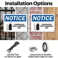 thumbnail image 3 of (2 Pack) Compressed Non-Flammable Gas OSHA Notice Sign 14 Inch X 10 Inch Indoor / Outdoor Rust-Free Aluminum Metal Signs for Workplace, Workshop, and Construction Site, Made in the USA, 3 of 8