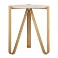 thumbnail image 3 of TOV Furniture Aya Marble Round Side Table By Inspire Me! Home Decor, 3 of 7