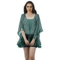 thumbnail image 1 of Moomaya Vêtements de Plage Imprimés pour Femmes Boléro à Franges Cache-Maillot Cardigan, 1 of 5