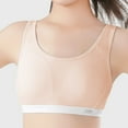 thumbnail image 5 of Girls Sports Bra Breathable Pads Training Bras for Girls & Teens Comfort Dance Crop Top - 2 Pack, 5 of 7