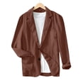 thumbnail image 5 of Blekii Mens Casual Sport Coat Blazer, Men's Casual Sport Coat, 2 Button Lightweight Cotton Linen Blazer, Business Casual Jacket for Outdoor Lightweight Cotton Linen Jacket Business Casual, Outdoor, 5 of 7