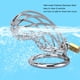 thumbnail image 5 of Dispositivo de castidad masculina de acero inoxidable de 45 mm / 50 mm Anillo para el pene con jaula para pene TFixol Producto vivo, 5 of 7