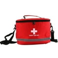 thumbnail image 4 of Cylinder Shape First Aid Bag Handheld Emergency Bag Shoulder Survival Kit Red Random Shoulder Girdle Color, 4 of 9