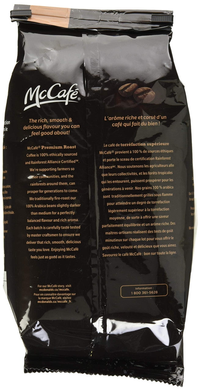 McCafe Medium Dark Premium Roast Whole Beans, 900g/31.7 oz
