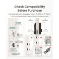 thumbnail image 5 of DESLOC Keypad Deadbolt with Display, Keyless Entry Smart Lock, Electronic Locks for Front Door, 1-Year Battery Life, Auto Lock, 100 User Codes, Easy Installation-Black, 5 of 10