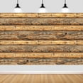 thumbnail image 5 of 8X6ft Wooden Log Backdrop Vintage Brown Round Timber Texture Wood Background Rustic Photo Backdrop for Photoshoot Baby Shower Wedding Party Adult Photo Booth Video Shoot Vinyl Studio Prop, 5 of 5