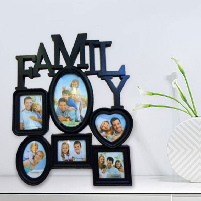 Trio Collage Frame - White, 4x6  Display 3 Photos in 1 Picture Frame