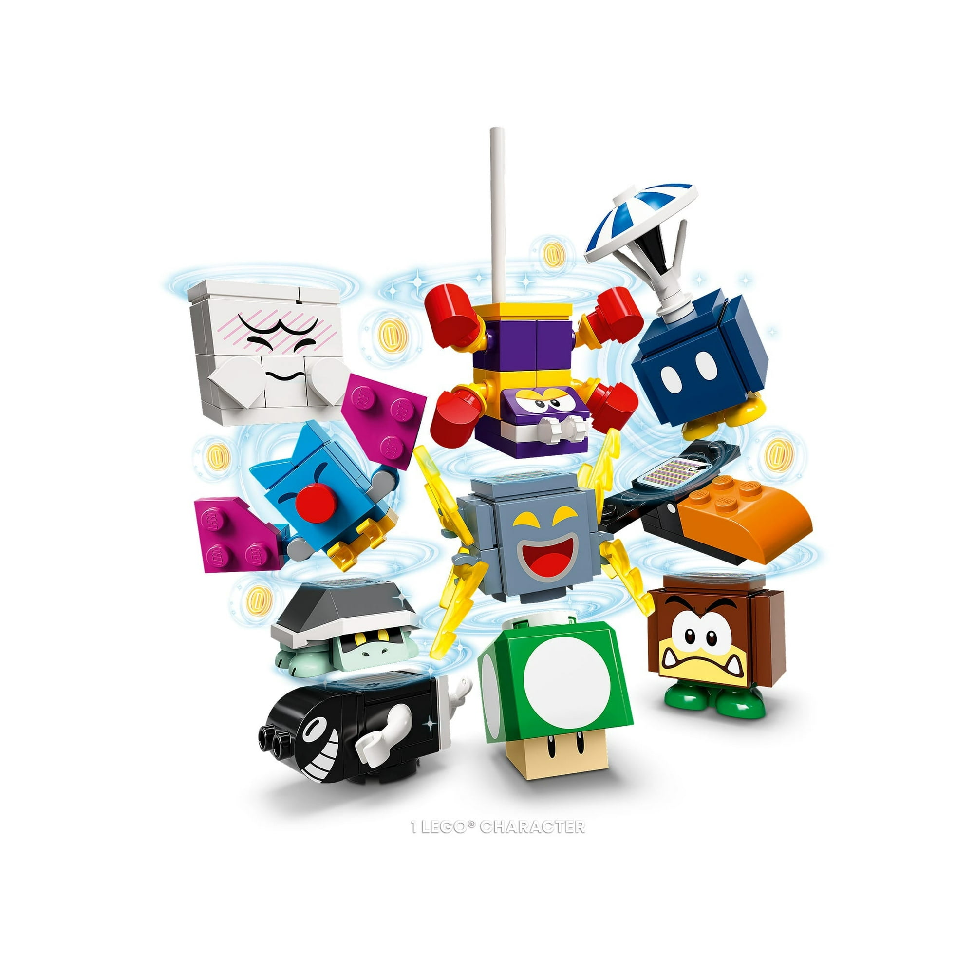 LEGO Super Mario Character Packs Series 3 24 Piece Building Kit LEGO 71394 Ages 6 Walmart