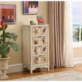 thumbnail image 2 of Somette  4-Drawer Distressed Sand Coastal Chest, 2 of 5